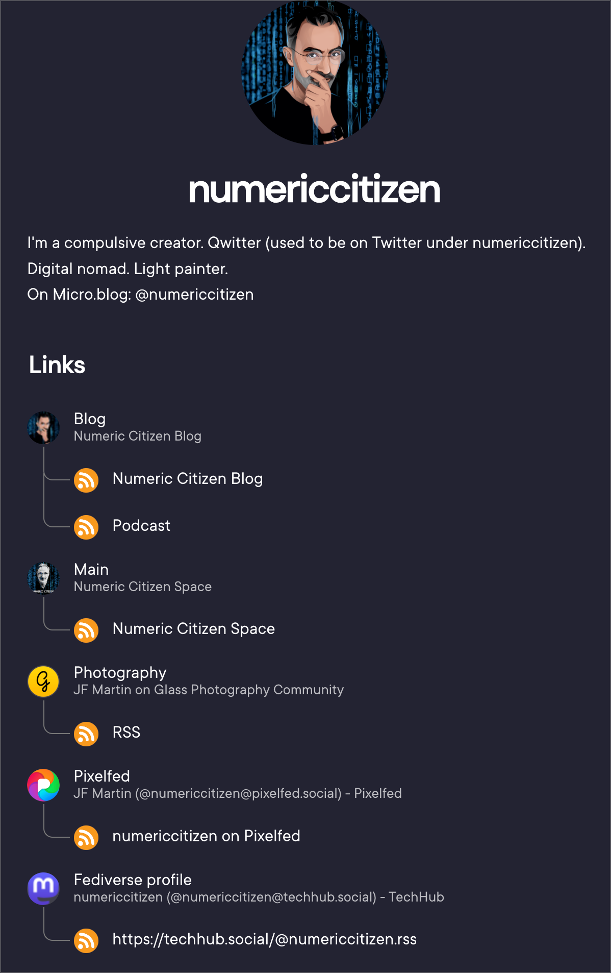 RSS-is-dead.lol processing results.
