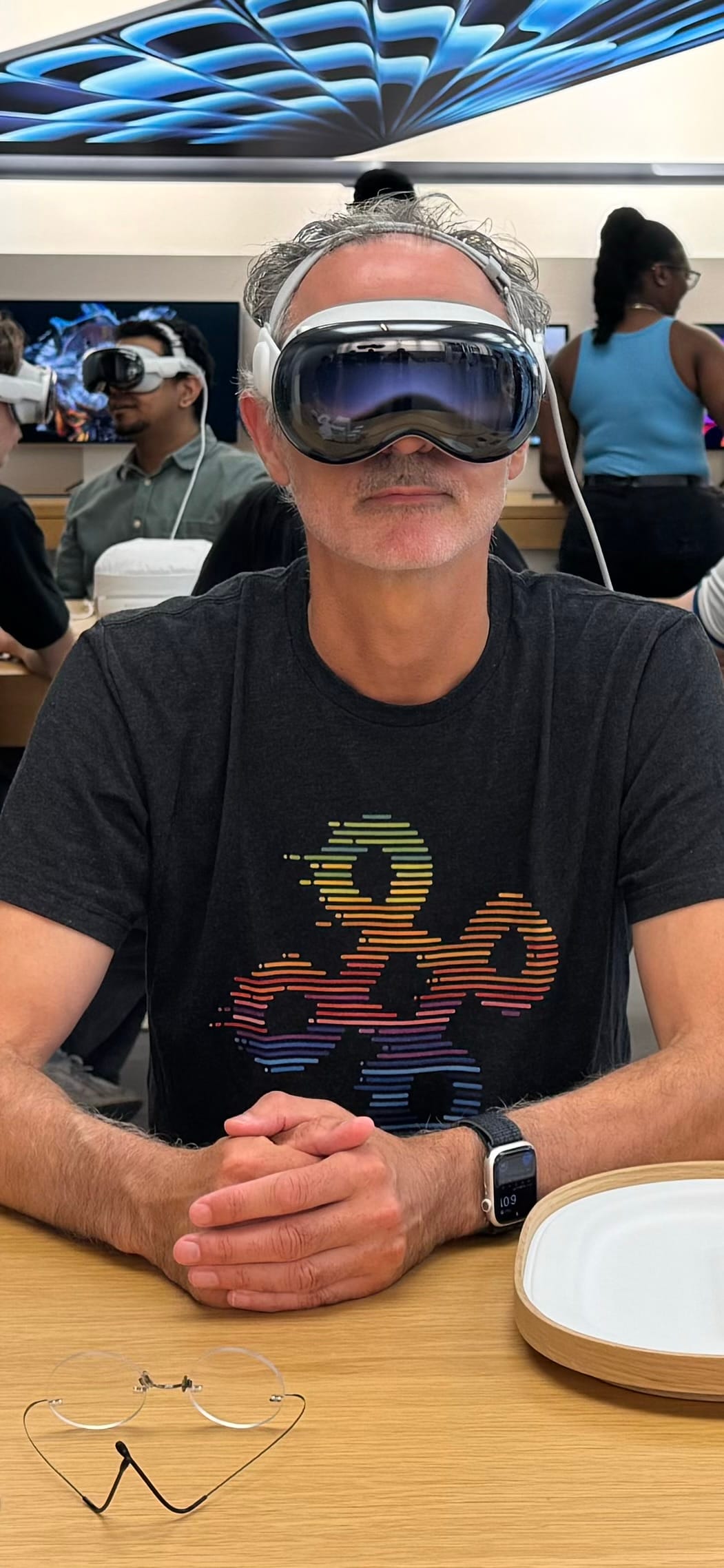 That’s me looking like a weirdo.