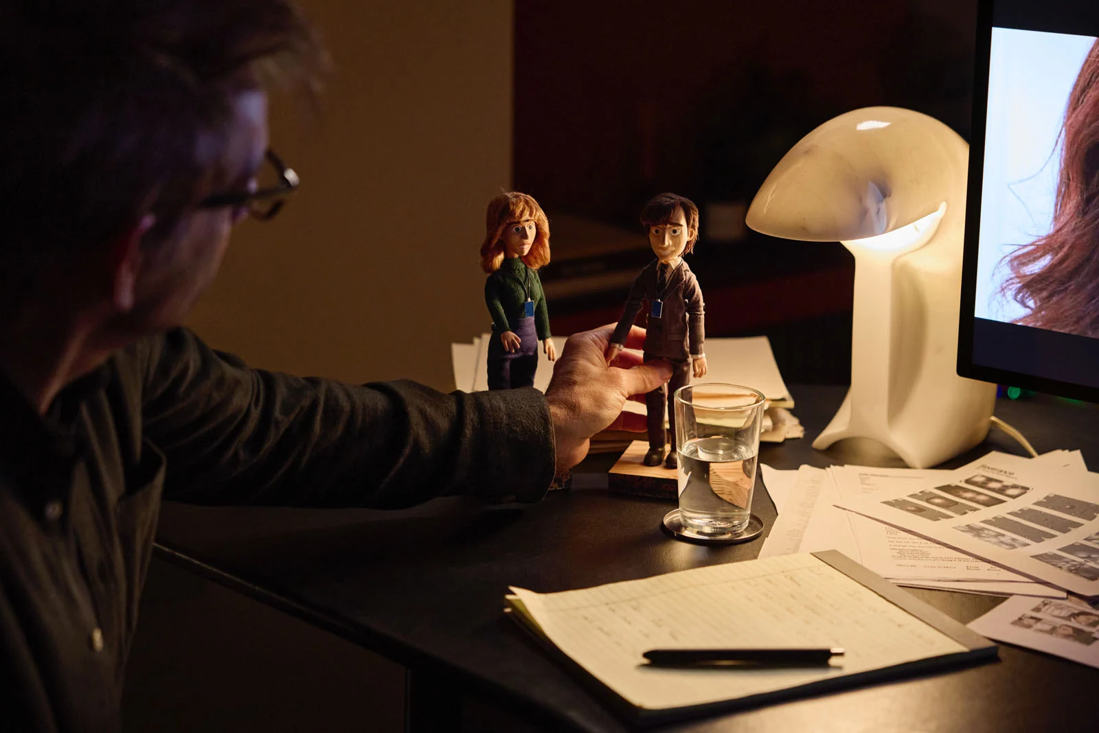 Two Severance characters miniatures that I wish I could buy.