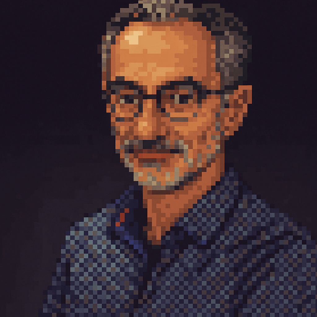 My avatar, in Pixelart version.