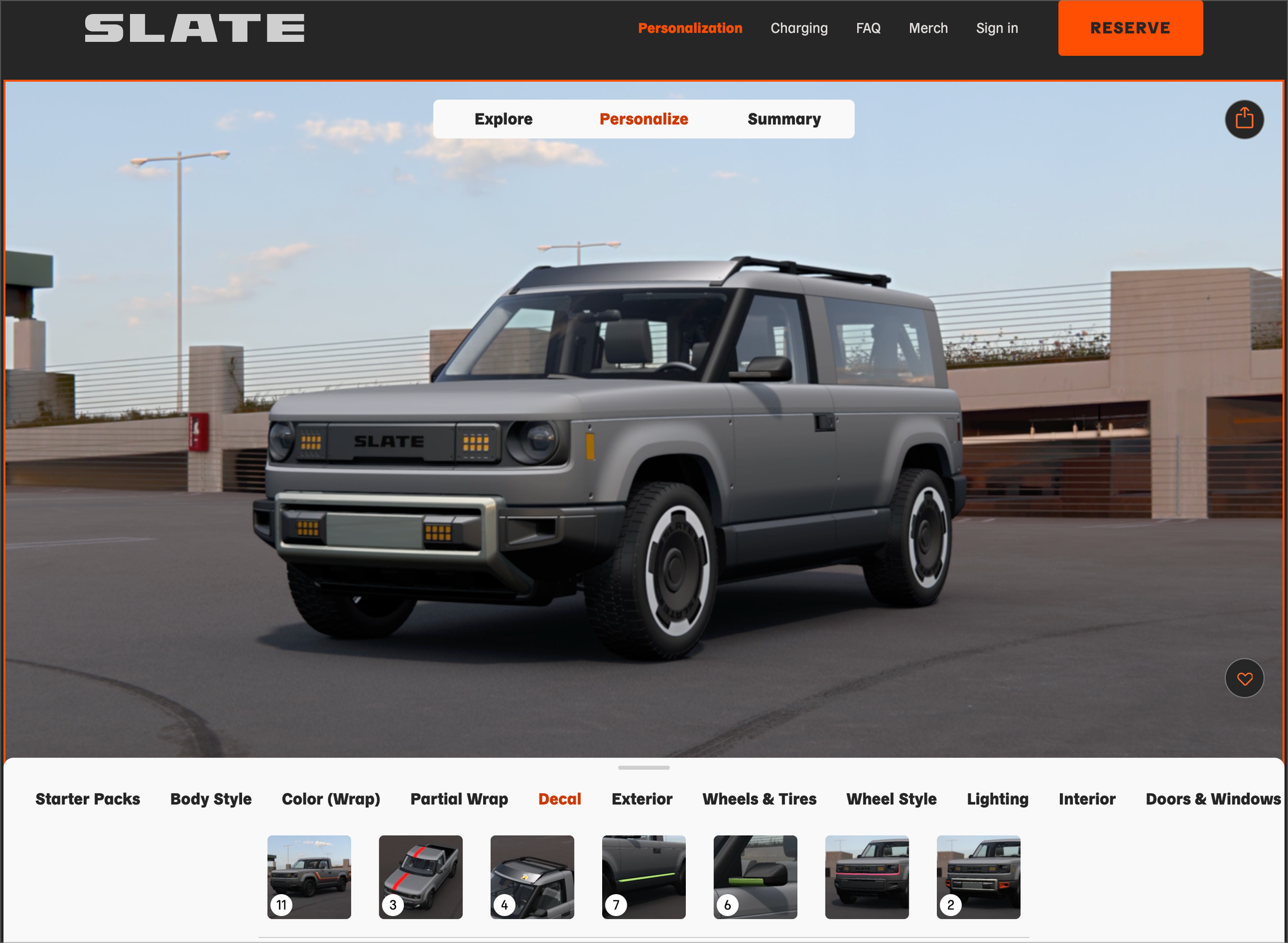 My favourite version of the slate truck.