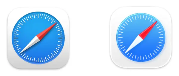 Which version of the Safari icon do you prefer?