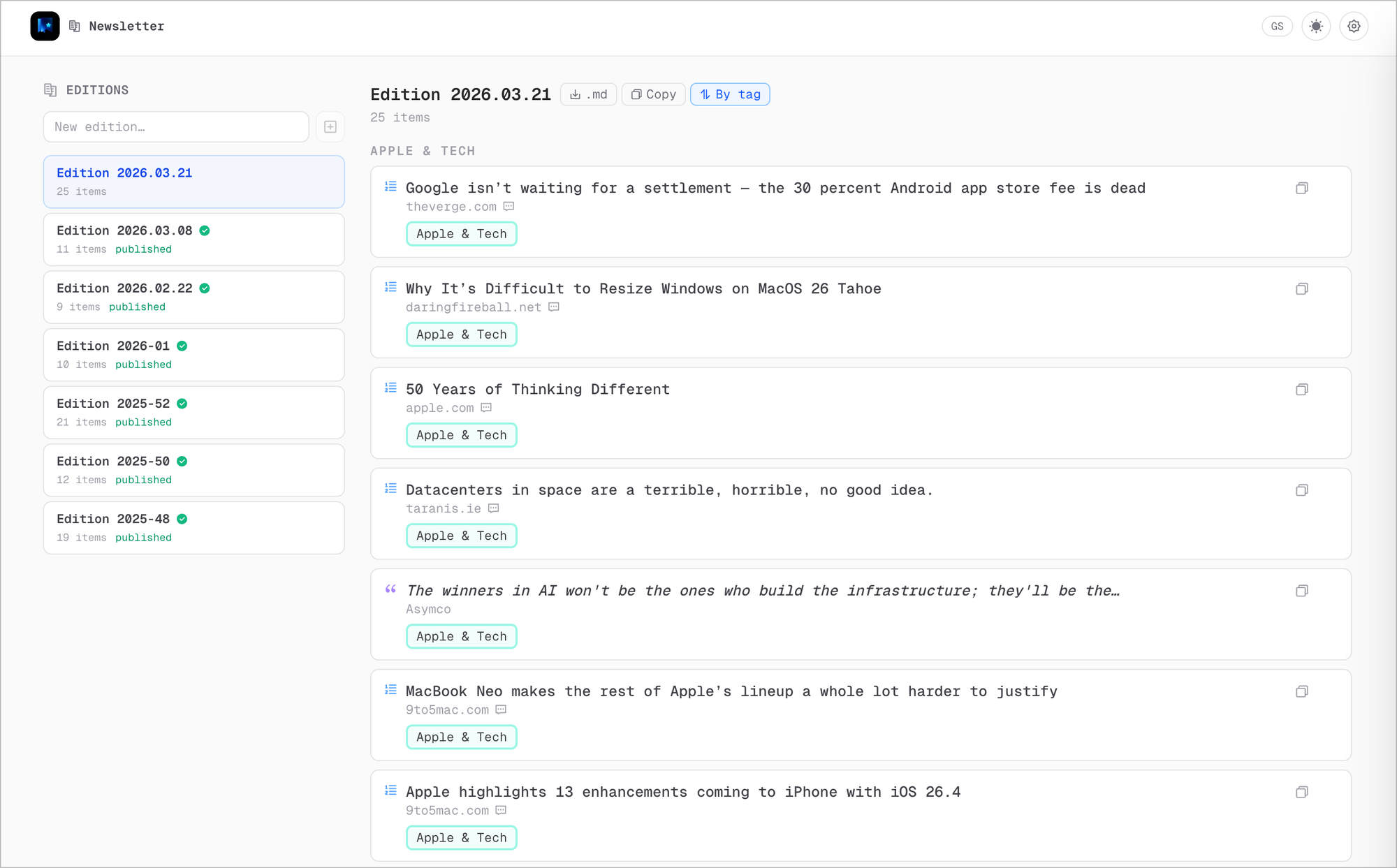 The Ephemeral Scrapbook — 2026.03.22