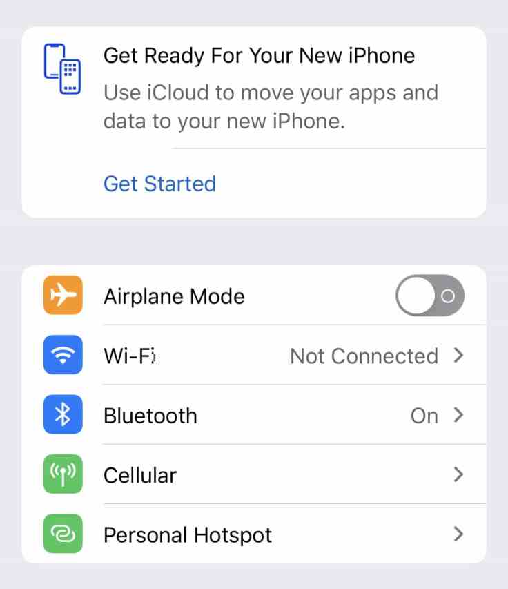 While Apple is processing my iPhone 13 Pro order