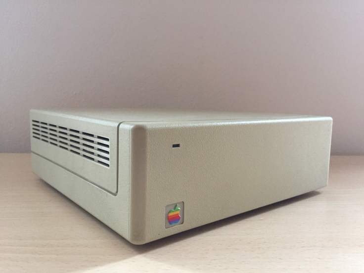 The slow 20MB external serial-based hard drive