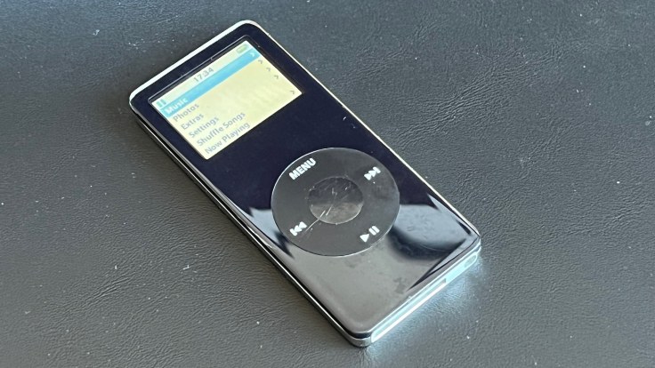 An iPod nano