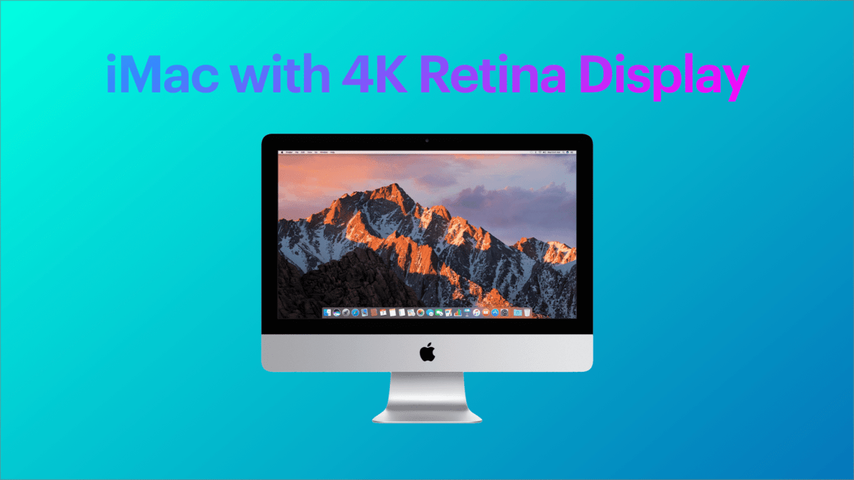 iMac 21.5インチ Retina 4K 2017 iMac (21.5-inch, 2017) - Technical Specifications - Apple Support
