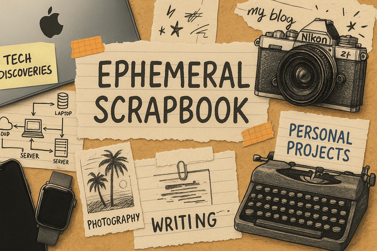 The Ephemeral Scrapbook — Edition 2025-28