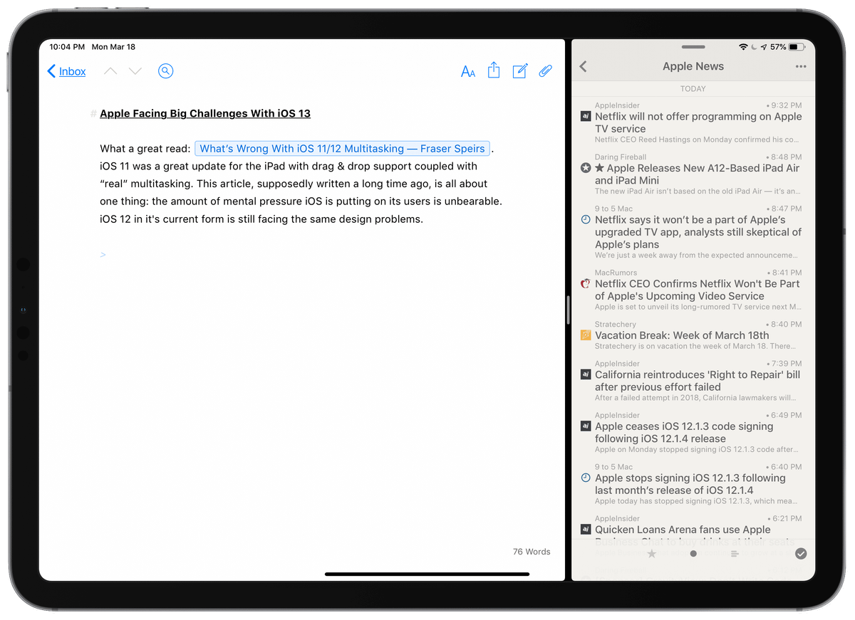Apple Facing Big Challenges With iOS 13
