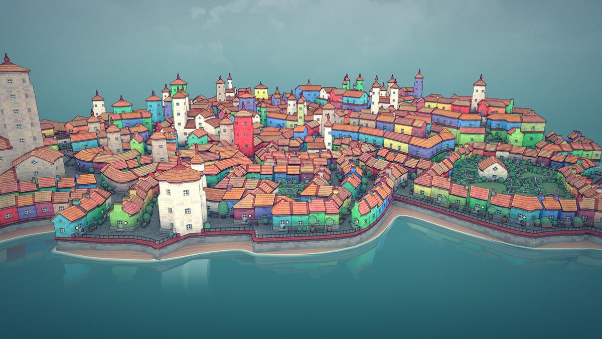 A village built with Townscraper