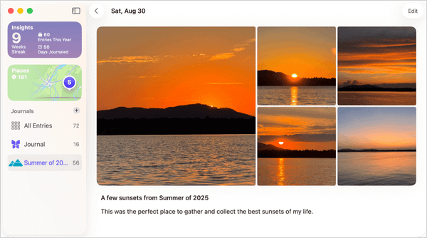 Reviewing Apple Journal: A Summer Experiment