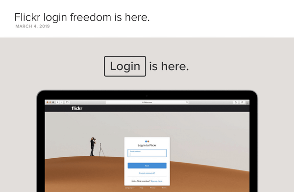 Things Are Moving (Again) at Flickr