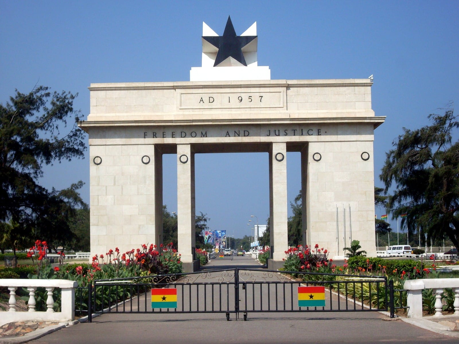 Independence Arch Accra Ghana — Year of Return