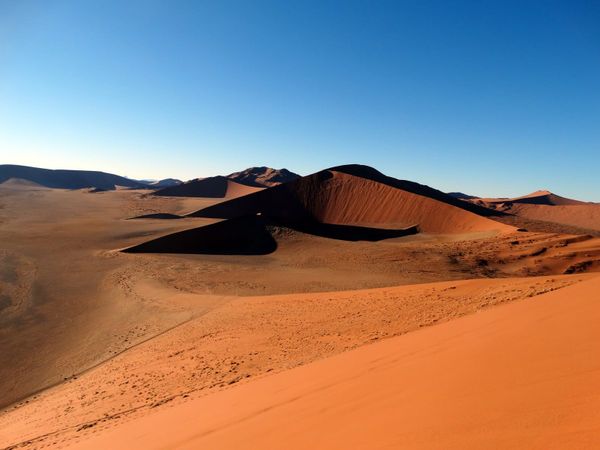Sossusvlei dunes, Namib Desert, Namibia — Afrofeast