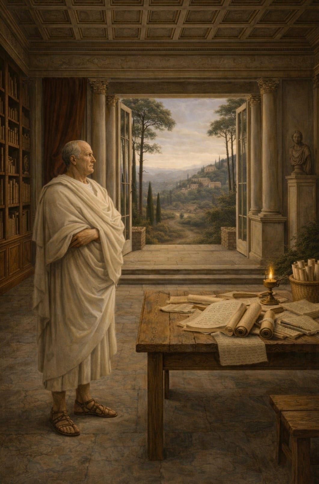 Letter from a Roman noble, 49 BC