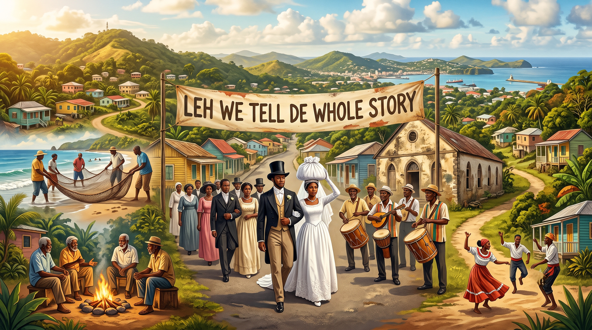 When Small Islands Tell Their Own Stories
