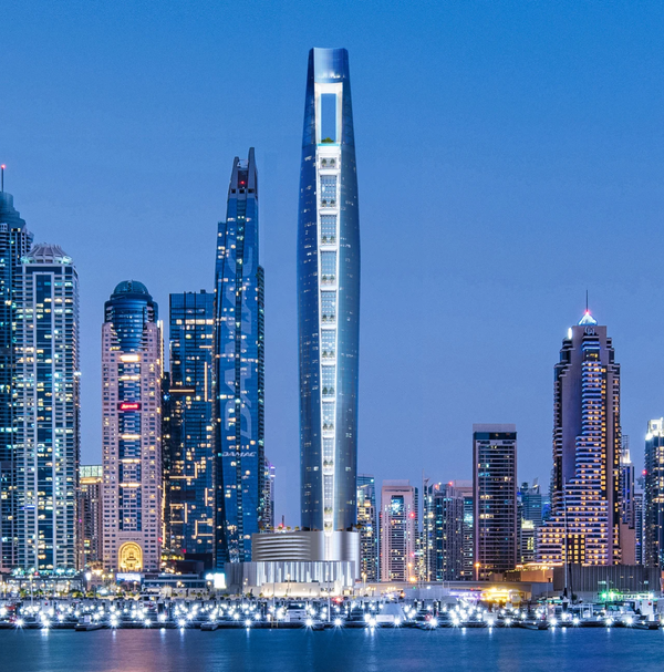 Ciel Dubai Marina Is Now the World's Tallest Hotel, and Its Best Room Is a 300-Metre Atrium
