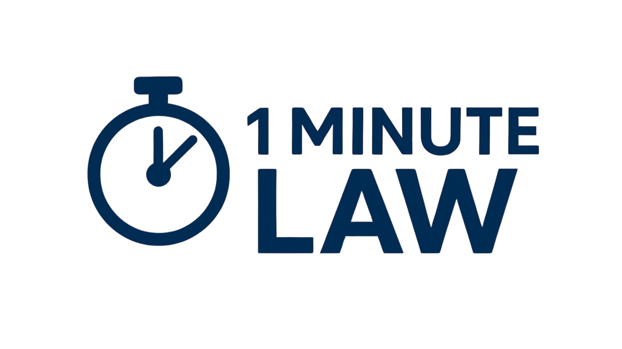 1 Minute Law