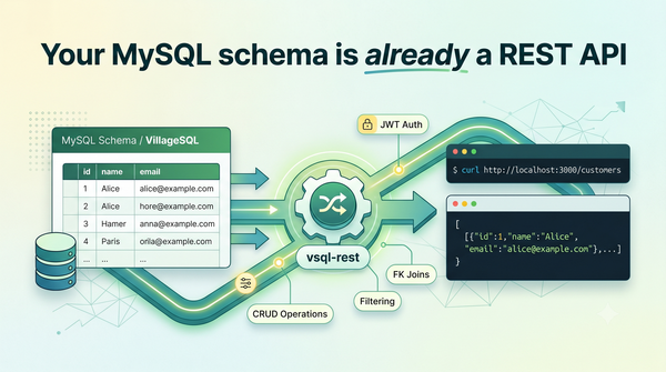 Your MySQL Schema is Already a REST API