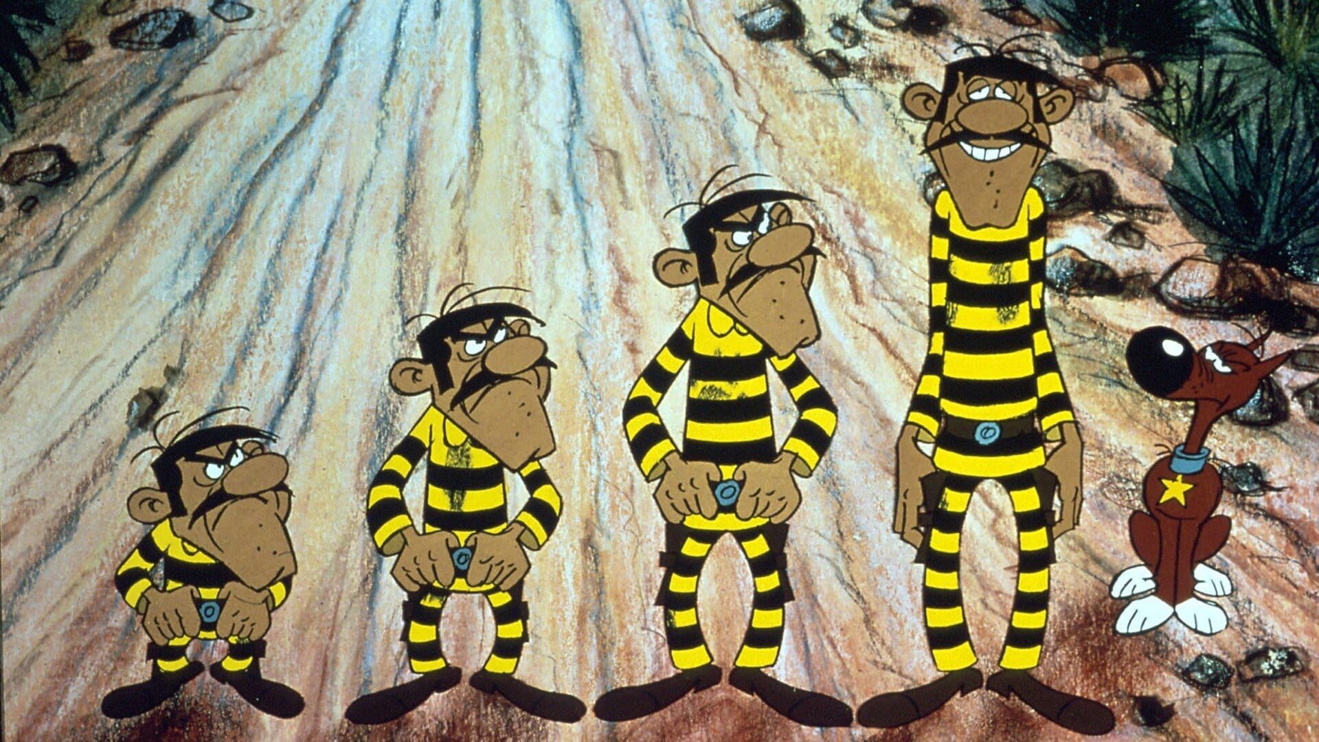 Lucky Luke : la ballade des Dalton