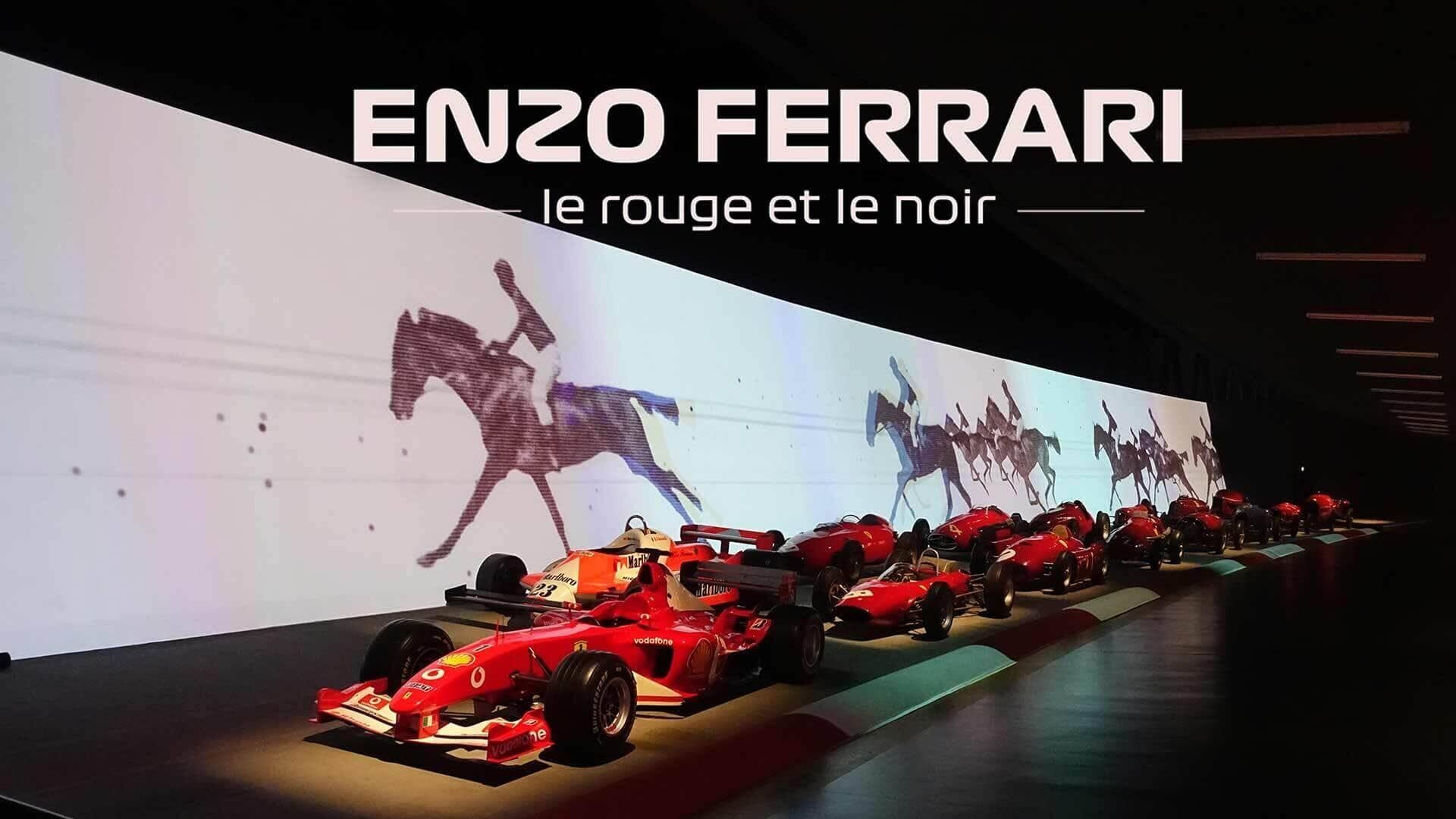 Enzo Ferrari, le rouge et le noir