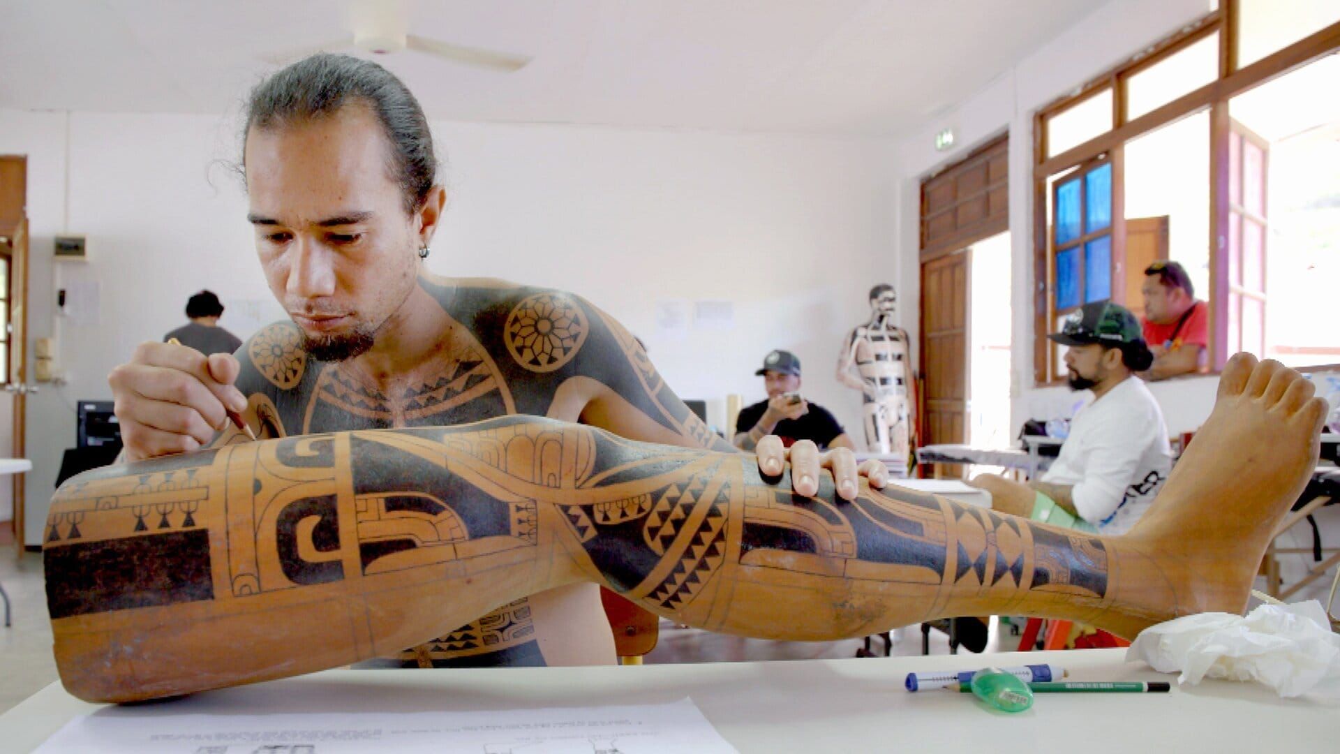 Iles Marquises, le tatouage dans la peau