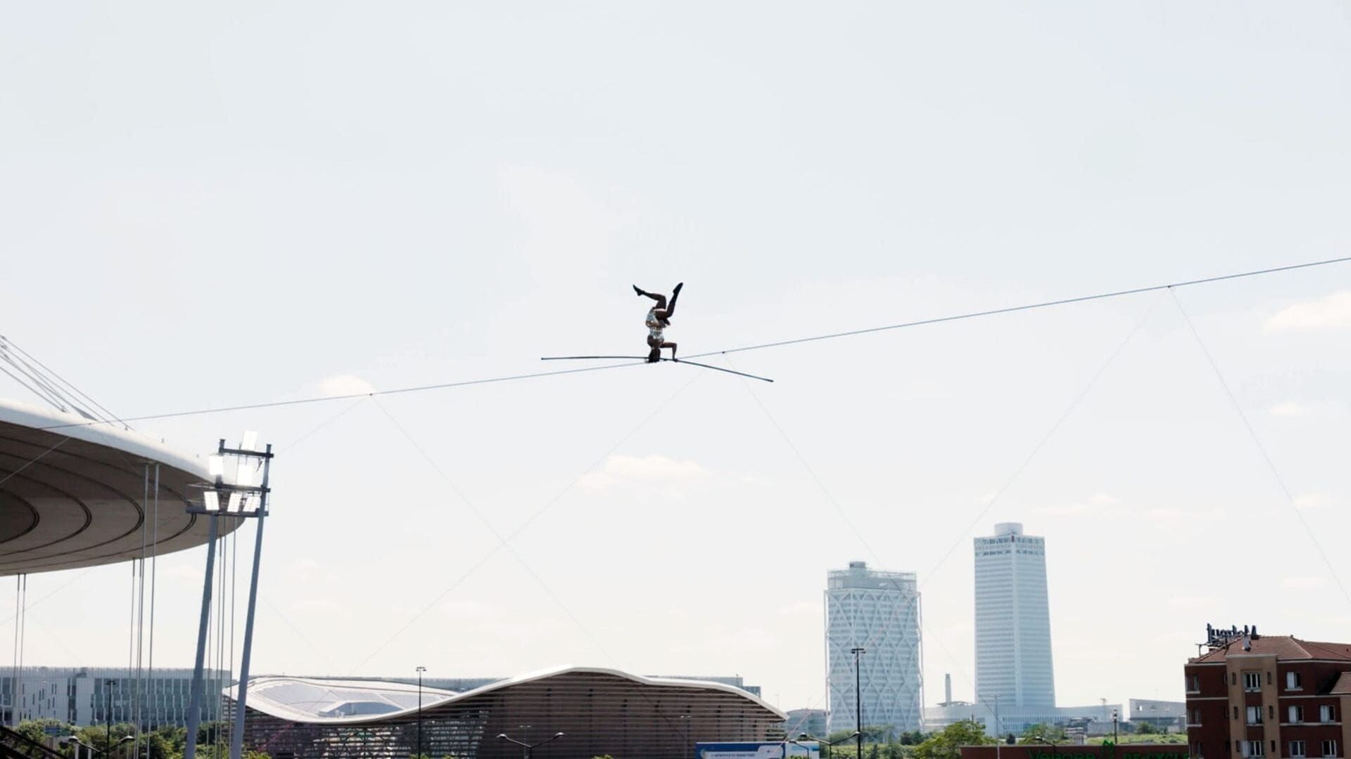 Tatiana funambule, des Cévennes au stade de France