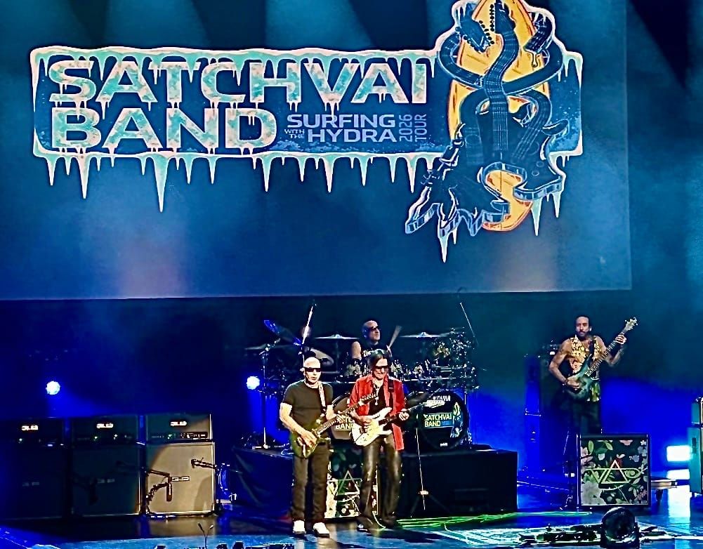 CONCERT REVIEW: The SatchVai Band’s Surfing With The Hydra Tour Live at Meridian Hall (May 13, 2026)