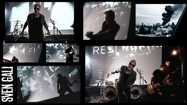 SVEN GALI UNLEASHES HEAVY COVER OF RED RIDER'S  "LUNATIC FRINGE"
