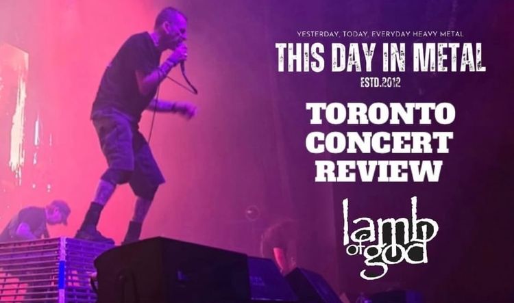 No breaks, no slowing down. Lamb of God tore through Great Canadian Casino Resort Theatre