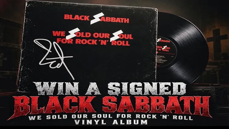 WIN A BILL WARD SIGNED BLACK SABBATH VINYL ALBUM FROM THIS DAY IN METAL AND PREMIERE COLLECTIBLES