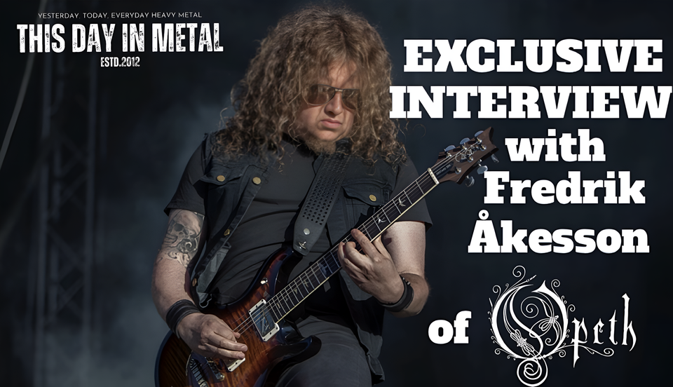 All Secrets Revealed Now, In Paragraphs: An Interview with Opeth's Fredrik Åkesson
