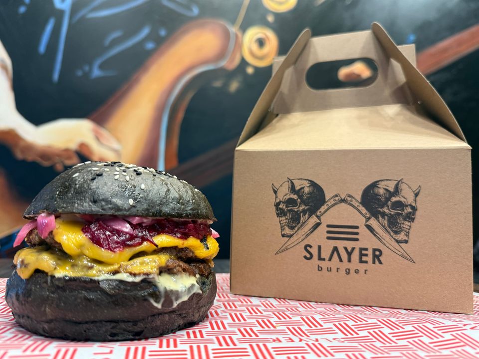 Have you tried the new Meshuggah burger yet?