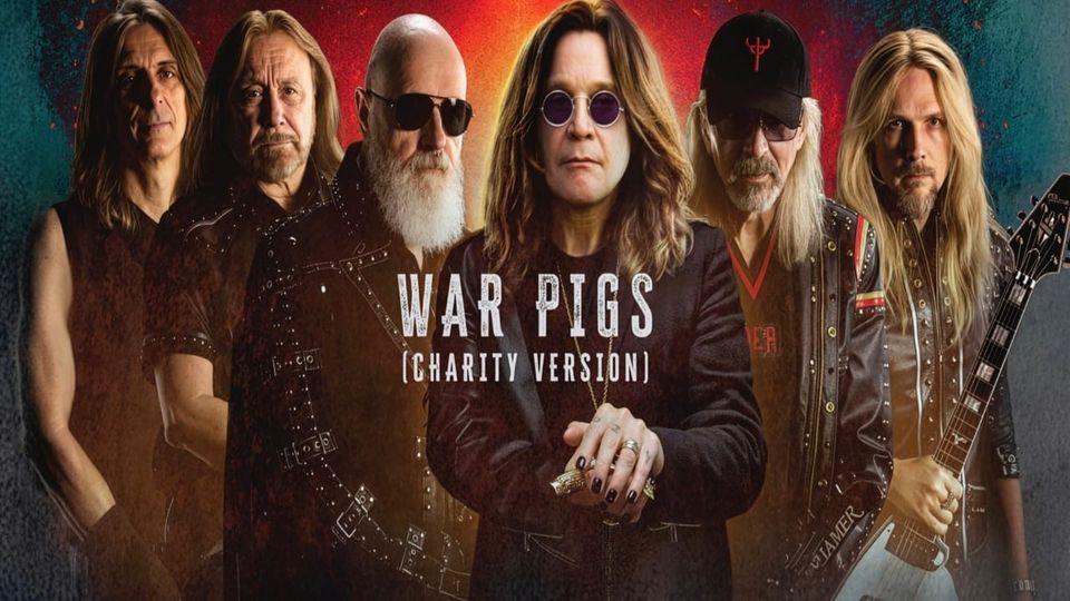 METAL ICONS JUDAS PRIEST AND OZZY OSBOURNE UNITE ON “WAR PIGS – CHARITY VERSION”  OUT TODAY