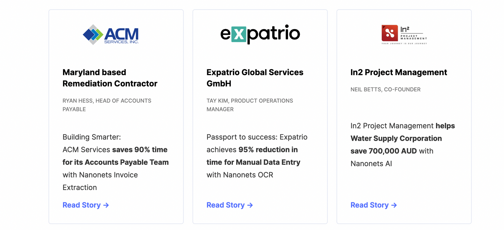 Nanonets' Customer Reviews