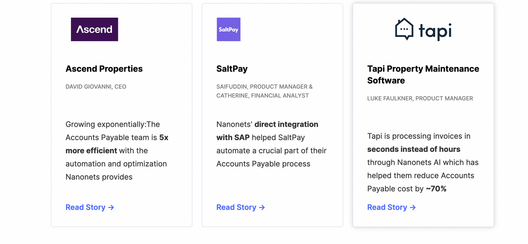 Nanonets' Customer Reviews