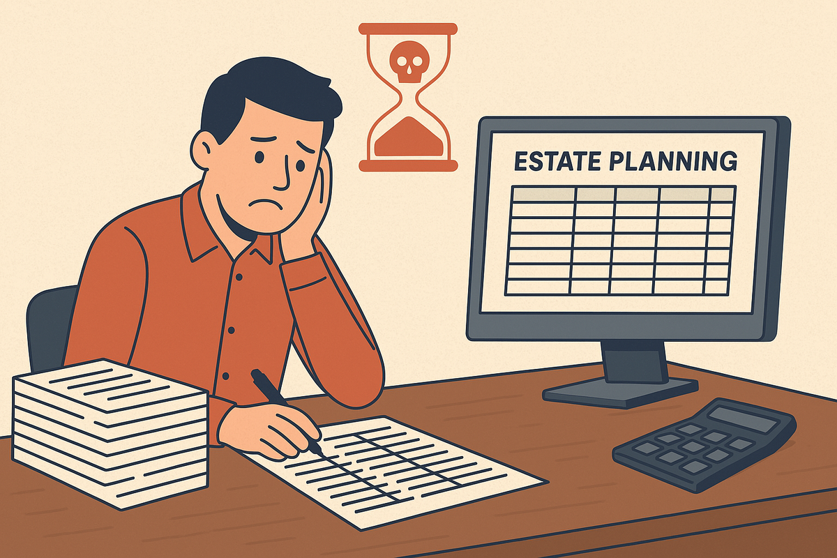 Why Manual Data Entry Is Killing Estate Planning Productivity Post feature image
