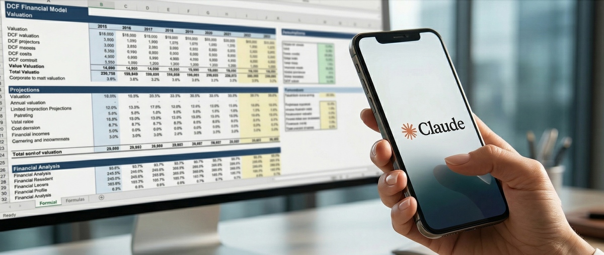 Claude for Finance Teams: Investment Banking, DCF Models, Reconciliation & Variance Analysis Post feature image