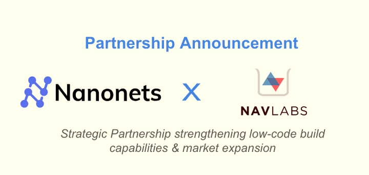 Nanonets announces strategic partnership with NavLabs
