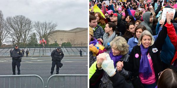 Trump Inauguration 2017 and Women's March
