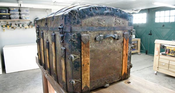 Blanket Chest - BEFORE