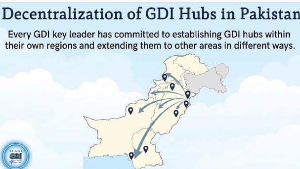 Decentralization of GDI Hubs in Pakistan