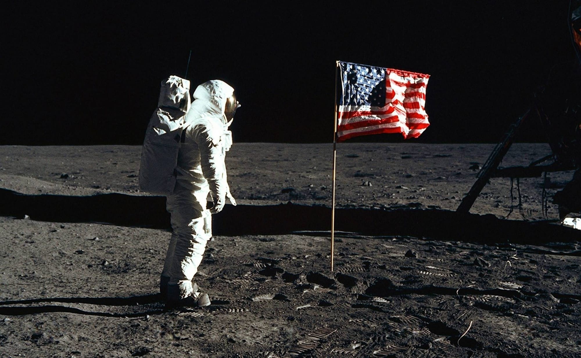 Man on the moon.