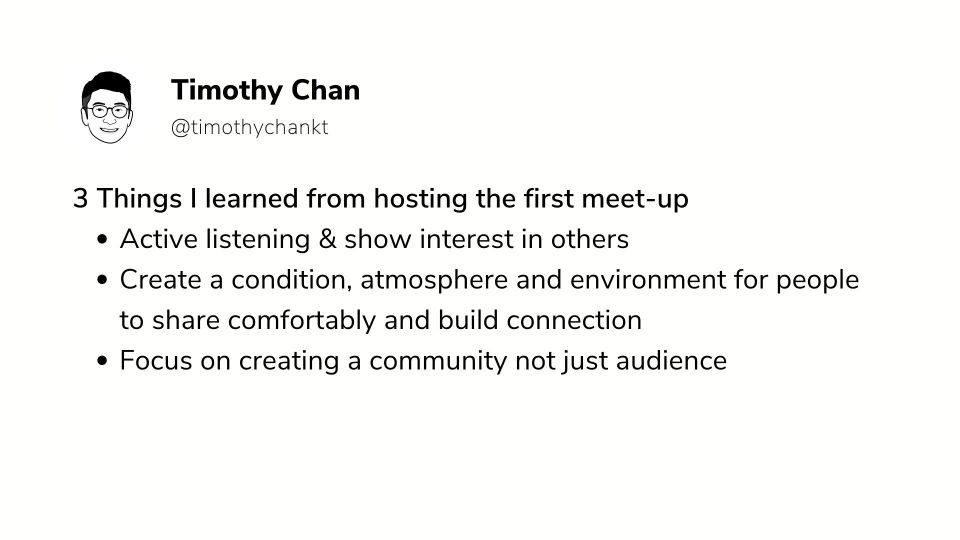3 Things I Learned from Hosting Meet-up