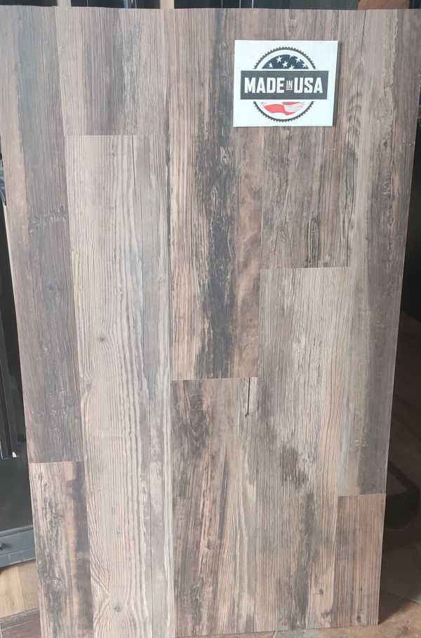 Swank Floors stocks waterproof rigid core LVP made in the USA