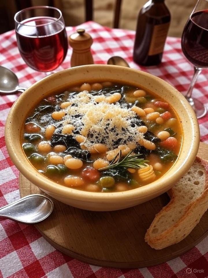 Minestrone soup for the soul