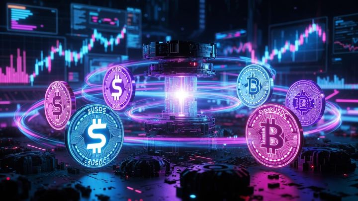 Stablecoin yield vaults: sUSDS, syrupUSDC, and steakUSDC