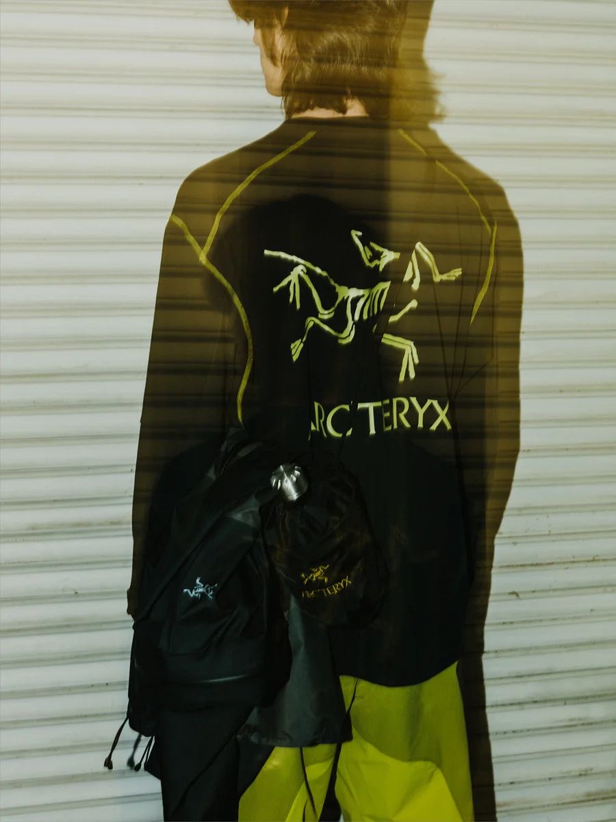 Arc'Teryx System_A Copal Longsleeve Bird T-Shirt Black 28956