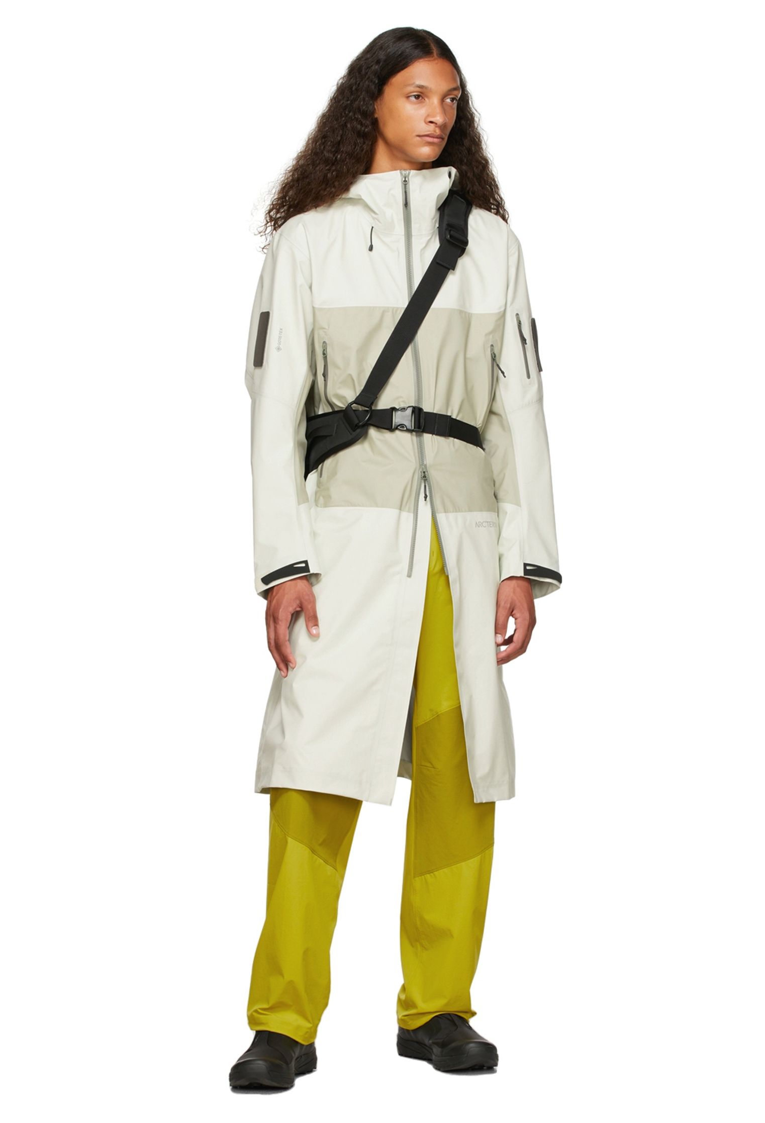 ArcTeryx System_A Dume Gore-Tex Coat Chalk 28496