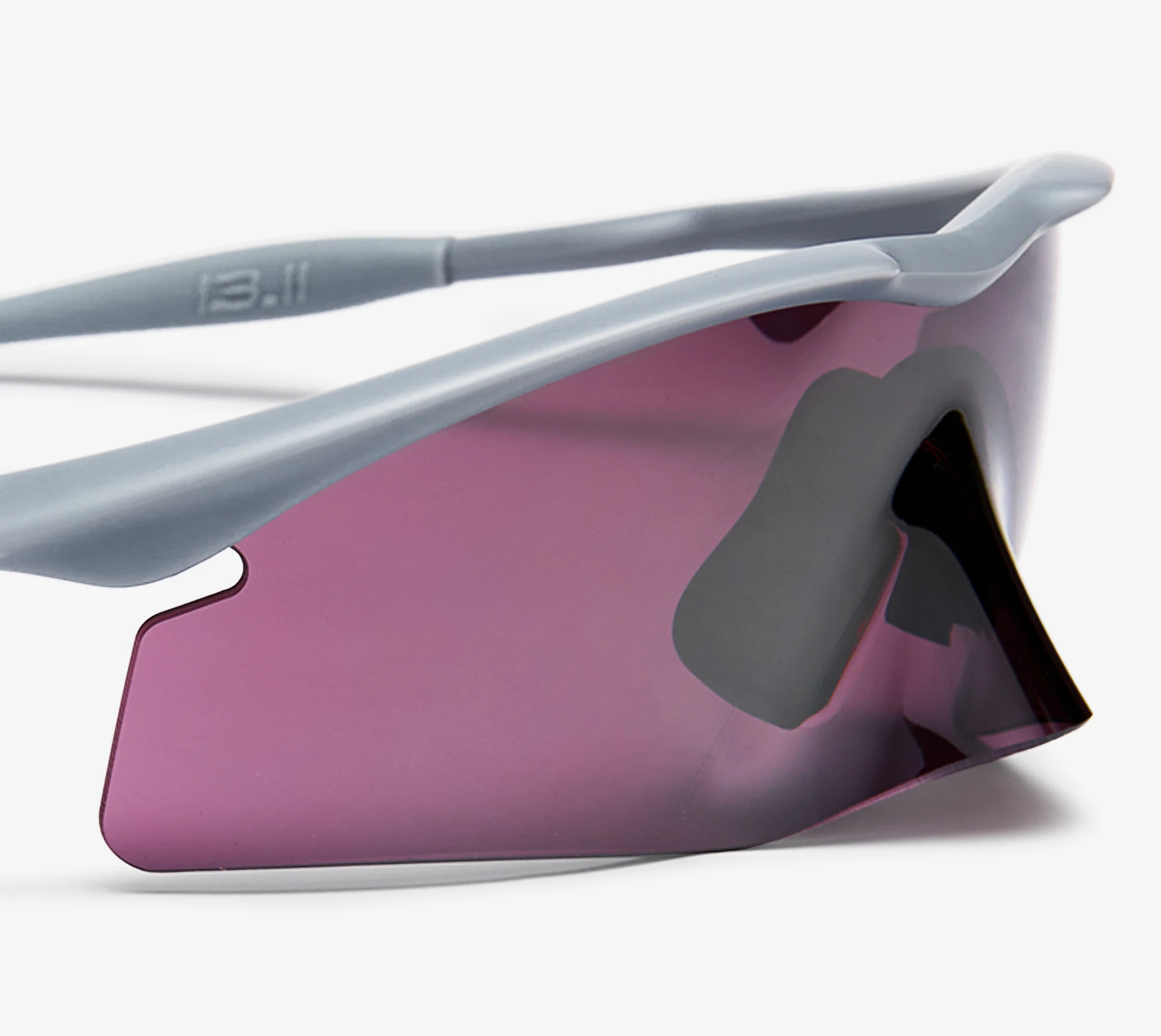 Oakley 13.11 sunglasses with Matte Fog frame and Prizm Road Black lenses OO9376-0133